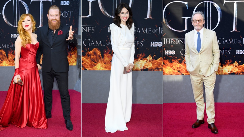 Illustration for article titled The Game of Thrones Gang Gussied Up and Got Back Together on the Season 8 Premiere Red Carpet